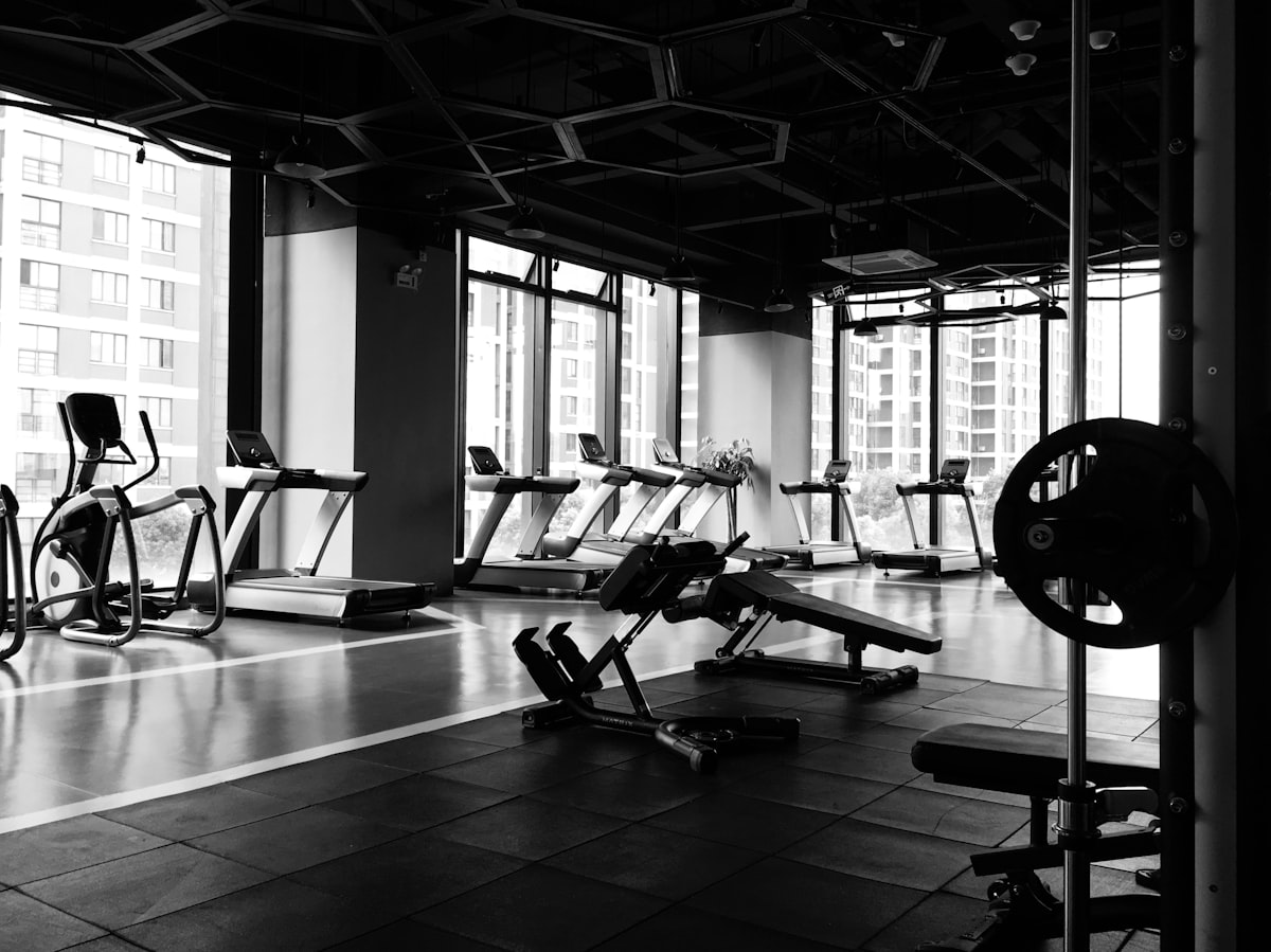 Small commercial gym layout
